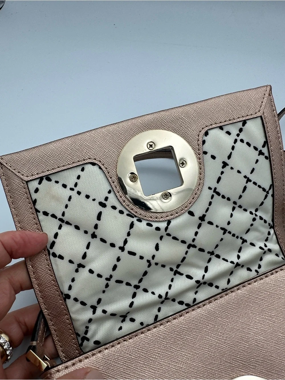 Kate Spade Newbury Lane Sally Crossbody Rose Gold